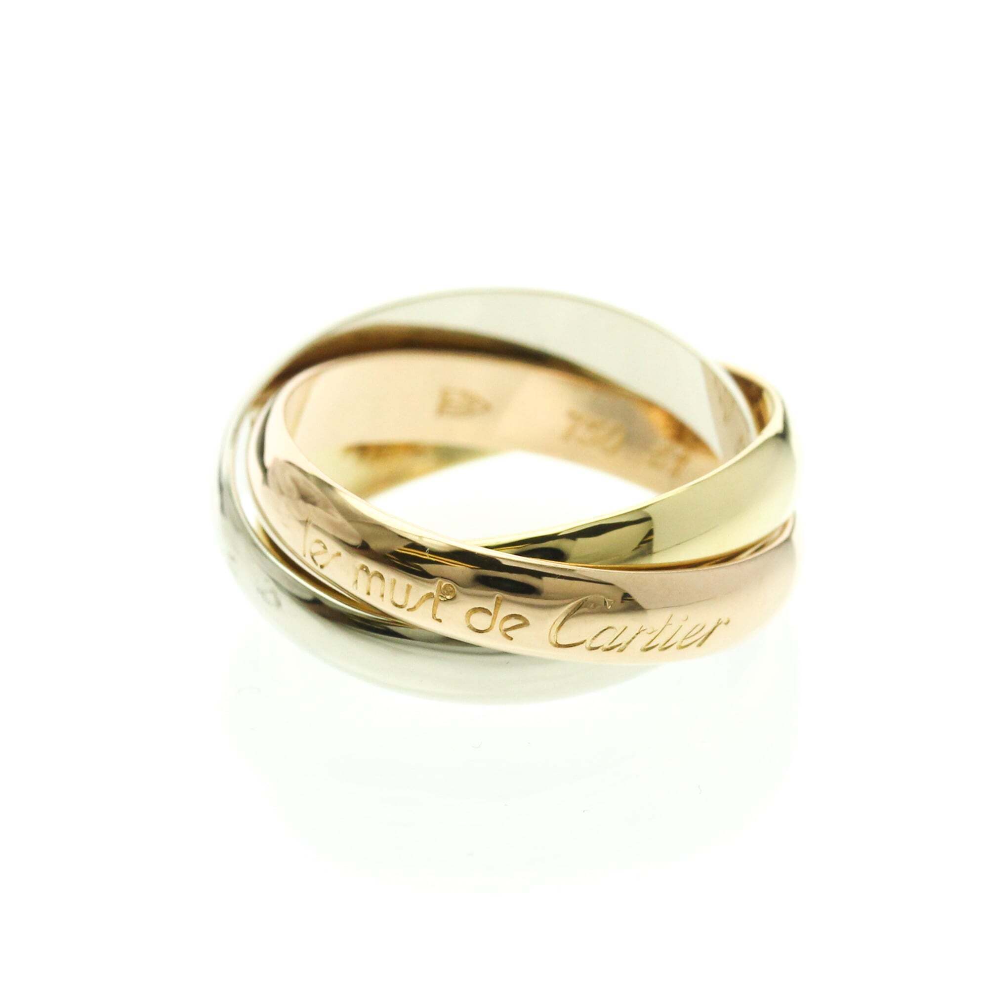 Cartier Trinity Yellow Gold 18kPink Gold 18kWhite Gold 18k Fashion No